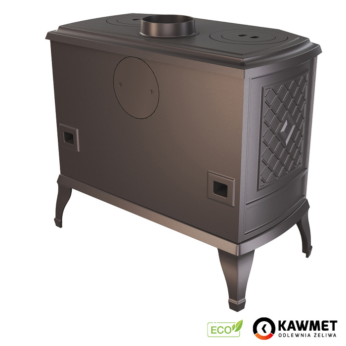Чугунная печь с варочной поверхностью KAWMET P7 (10.5 kW) CookTop PB ECO. Фото 19
