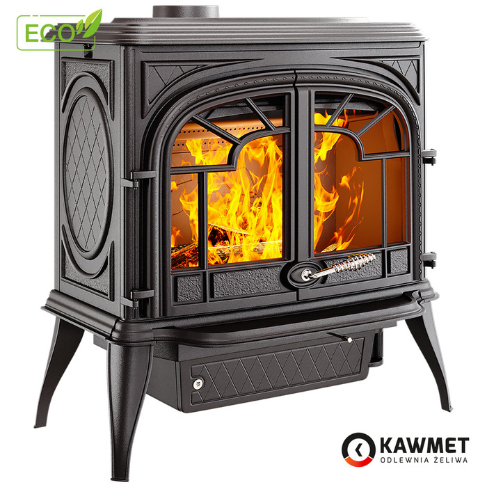 Чугунная печь KAWMET Premium ZEUS S9 ECO. Фото 2
