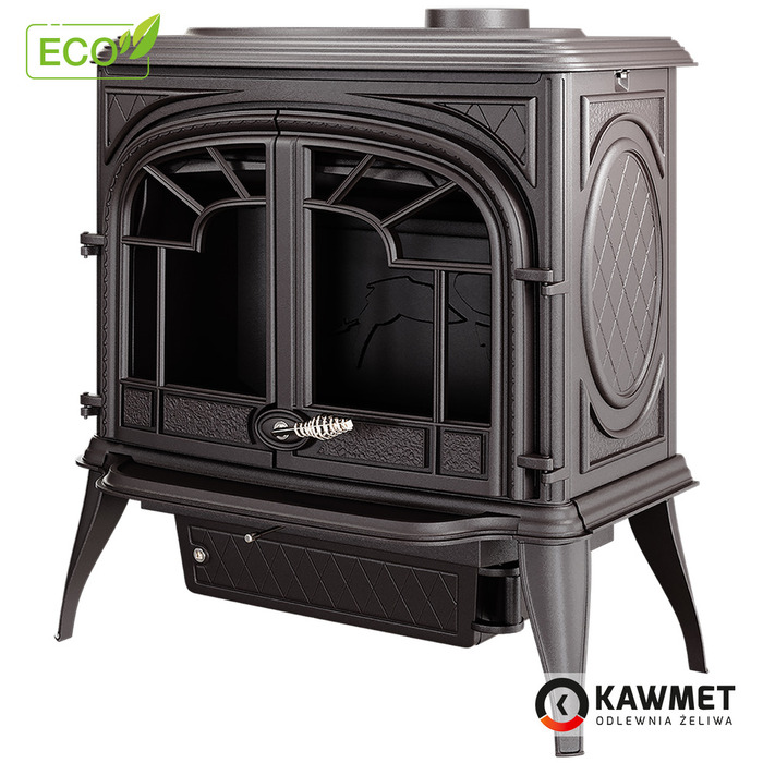 Чугунная печь KAWMET Premium ZEUS S9 ECO. Фото 6