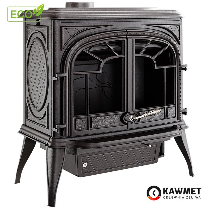Чугунная печь KAWMET Premium ZEUS S9 ECO. Фото 5