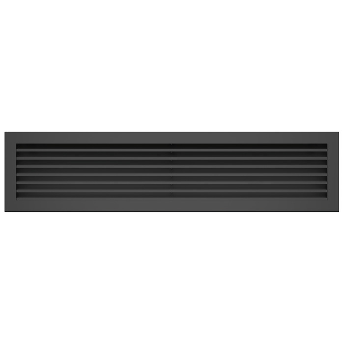 Вентиляционная решетка для камина SAVEN Hide 17x70 черная