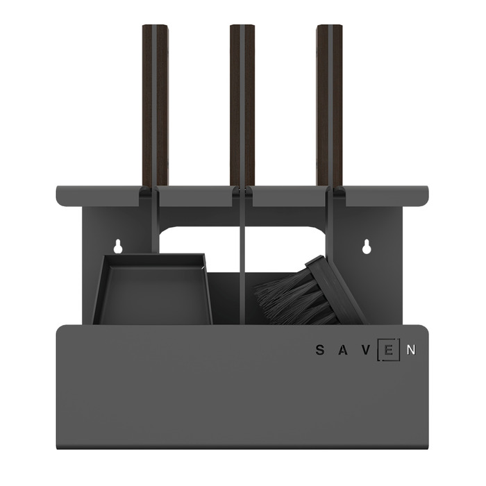 Каминный набор SAVEN Set 1 S black