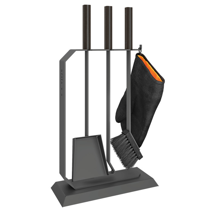 Каминный набор SAVEN Set 6L black. Фото 4