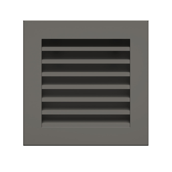 Вентиляционная решетка для камина SAVEN Hide 17x17 графитовая