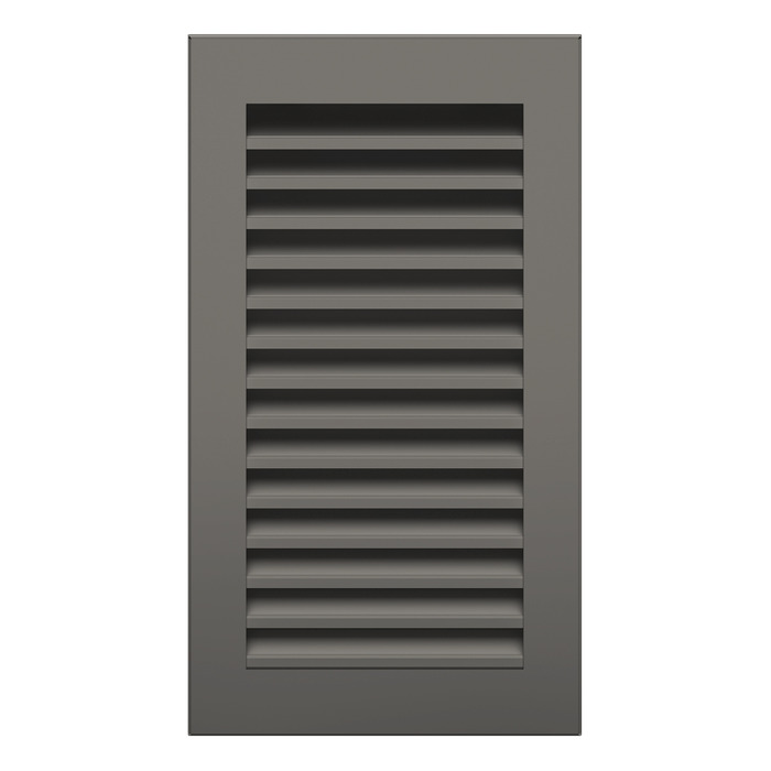 Вентиляционная решетка для камина SAVEN Hide Vertical 30x17 графитовая