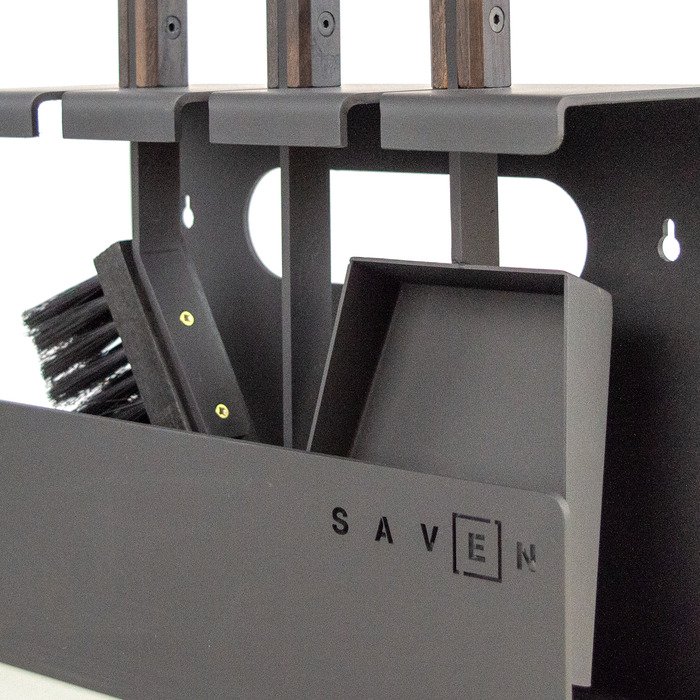 Каминный набор SAVEN Set 1 S black. Фото 4