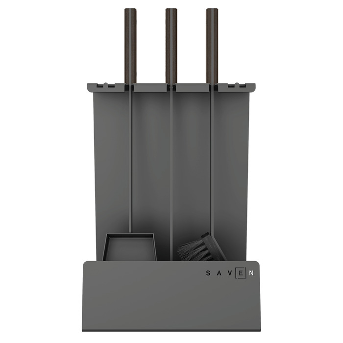 Каминный набор SAVEN Set 4 L black