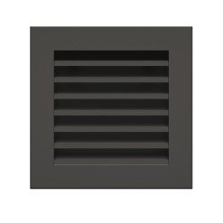 Вентиляционная решетка для камина SAVEN Hide 17x17 черная