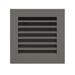 Вентиляционная решетка для камина SAVEN Hide 17x17 графитовая
