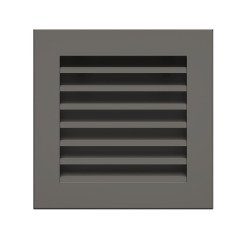 Вентиляционная решетка для камина SAVEN Hide 17x17 графитовая