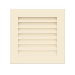 Вентиляционная решетка для камина SAVEN Hide 17x17 кремовая