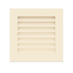 Вентиляционная решетка для камина SAVEN Hide 17x17 кремовая