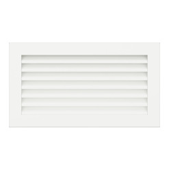 Вентиляционная решетка для камина SAVEN Hide 17x30 белая