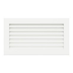 Вентиляционная решетка для камина SAVEN Hide 17x30 белая