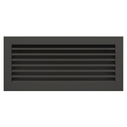 Вентиляційна решітка для каміна SAVEN Hide 17x37 чорна