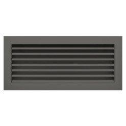 Вентиляционная решетка для камина SAVEN Hide 17x37 графитовая