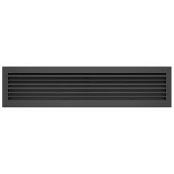 Вентиляционная решетка для камина SAVEN Hide 17x70 черная