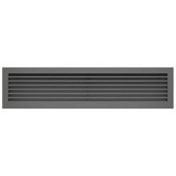 Вентиляционная решетка для камина SAVEN Hide 17x70 графитовая