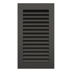 Вентиляционная решетка для камина SAVEN Hide Vertical 30x17 черная
