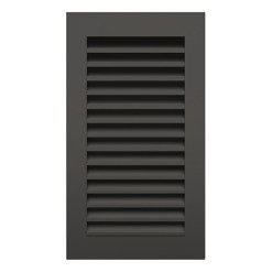 Вентиляционная решетка для камина SAVEN Hide Vertical 30x17 черная
