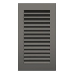 Вентиляционная решетка для камина SAVEN Hide Vertical 30x17 графитовая