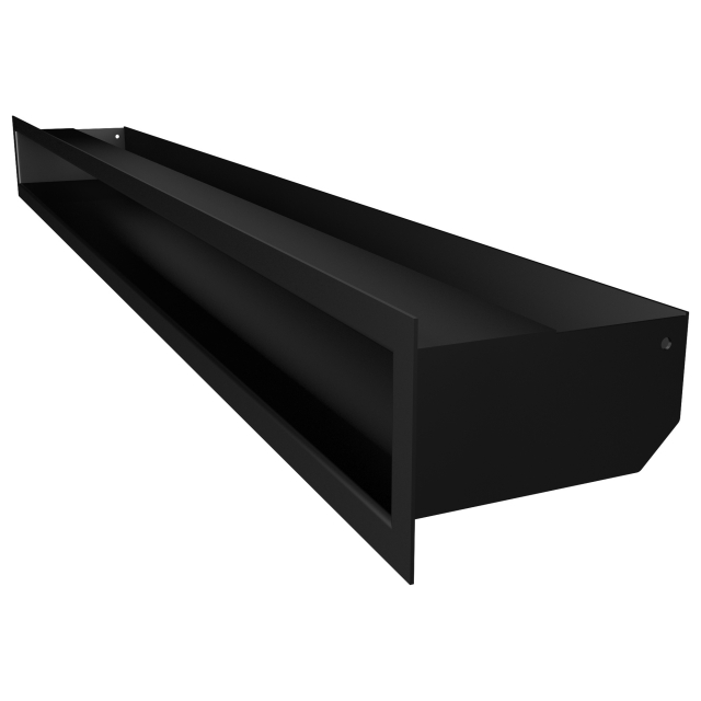 Вентиляционная решетка для камина SAVEN Loft 90х1000 черная.