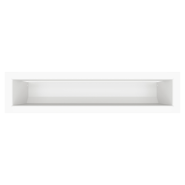 Вентиляционная решетка для камина SAVEN Loft 90х400 белая