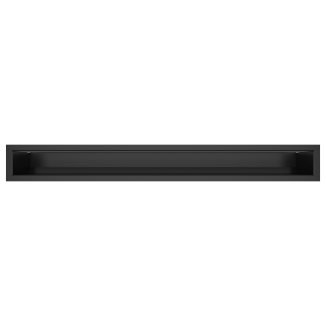 Вентиляционная решетка для камина SAVEN Loft 90х800 черная
